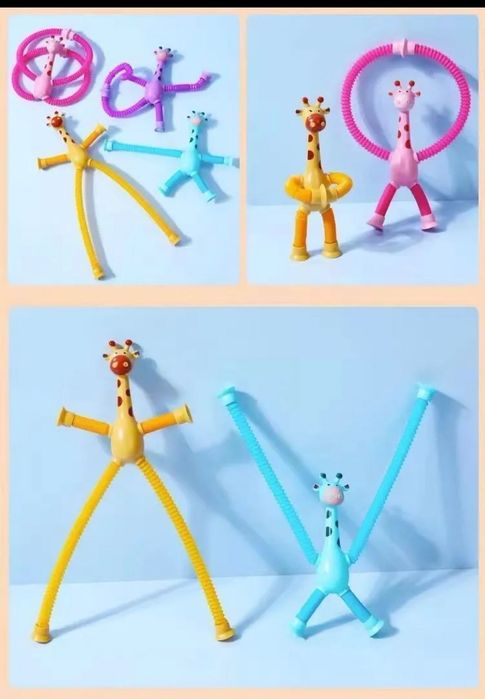 Жираф липучка для детей
