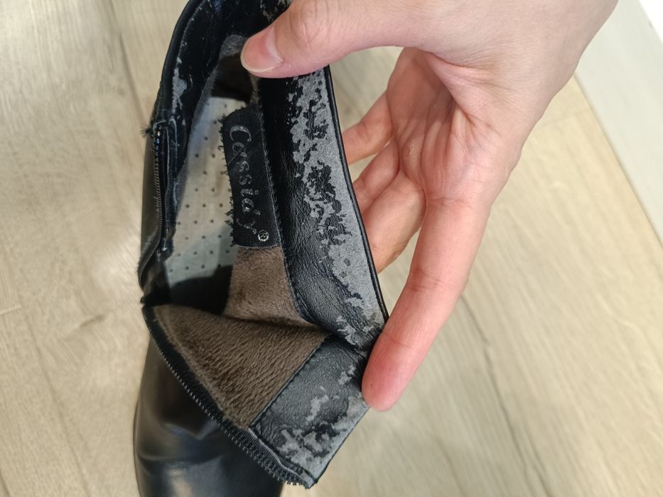 Сапоги натуральная кожа