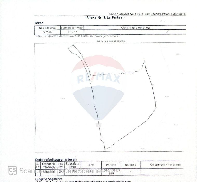 De vanzare | Teren Intravilan | Sat Sabasa, Comuna Borca, Neamt |