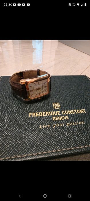 Frederique Constant Classics Carrée Automatic — full set