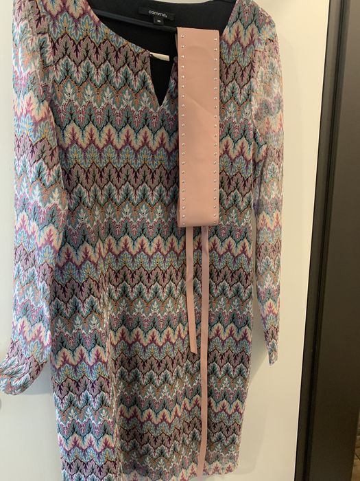 Рокля COMMA с колан