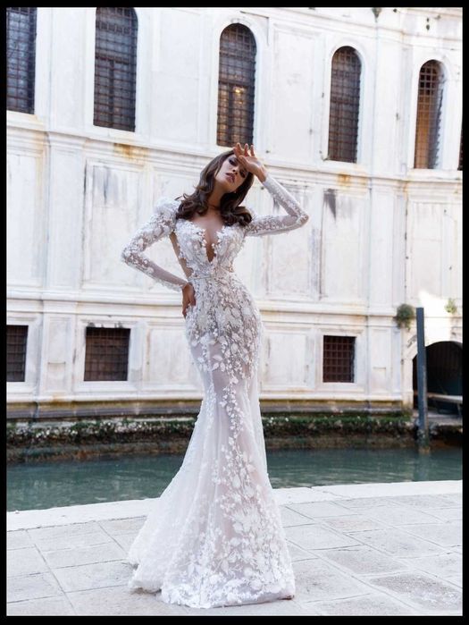 Дизайнерска булченска рокля OKSANA MUKHA