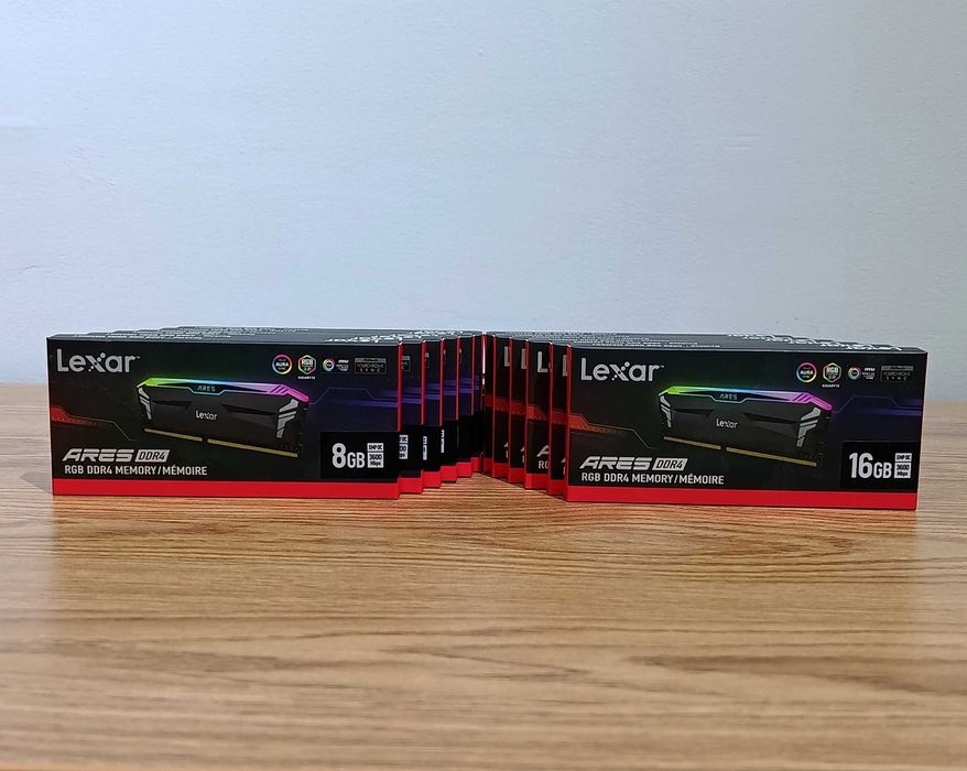 DDR5 Hyperx Fury 32GB/DDR5 T-Force Delta 16GB/DDR4 Lexar Ares 8/16