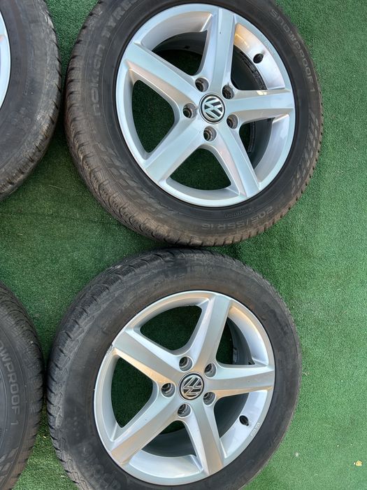 5x112 16 една джанта за vw golf 5 6 pasat touran kadi skoda seat