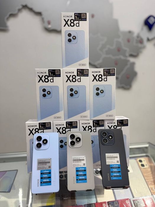 Honor X8d New 2026 Super AKSIYA+Garantiya+Dastafka