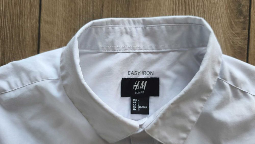 5 бр. мъжки ризи H&M за 10 евро, размер L