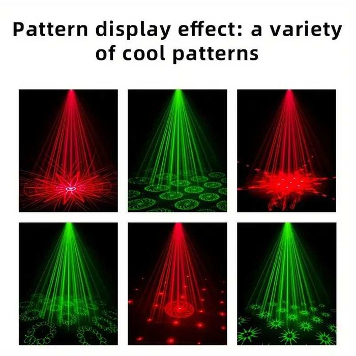 Proiector de lumini laser pentru petreceri etc.