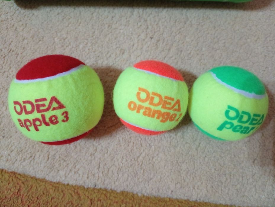 Mingi tenis ITF Approved ODEA si bax cu 60 de mingi tenis Odea ITF pen