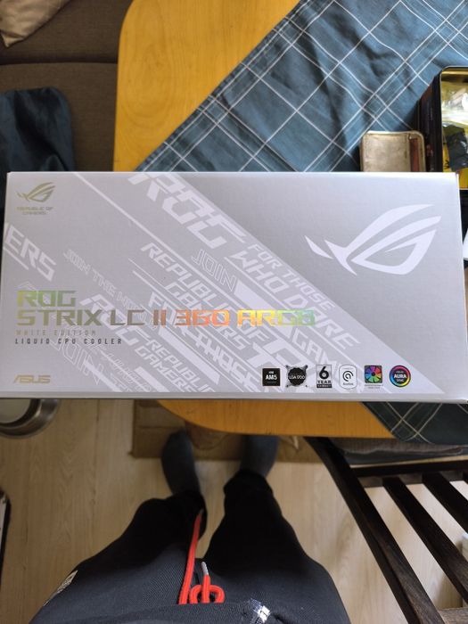 Asus ROG STRIX LC II 360 ARGB WE Водно Охлаждане