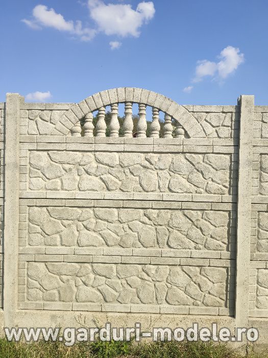 Panouri prefabricate pentru garduri beton de bune! Bacău,Onești,Brașov