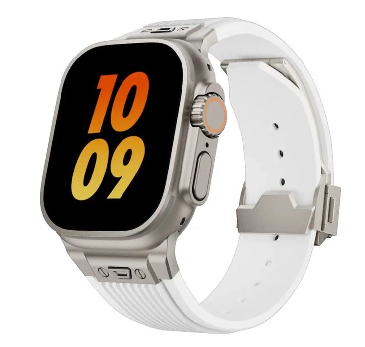 Curea TPU Prindere Ttitanium Husa Folie Ceas Apple Watch