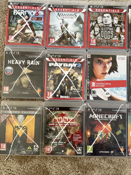 PS3 игри - 20 лева всяка
