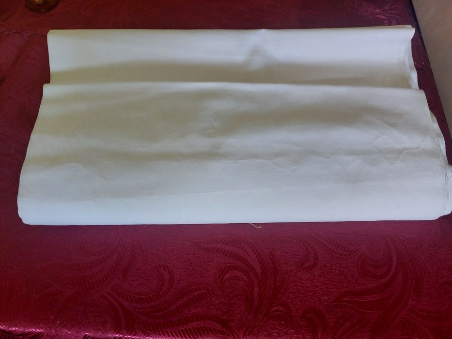 Cupon pânză albă 1,5x 6,2m
