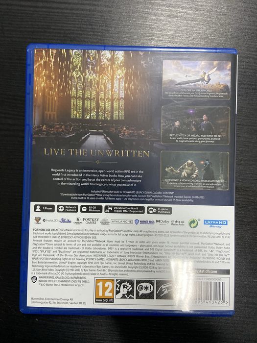 Игра За PS 5 Hogwarts Legacy