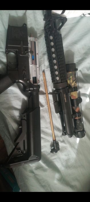 Replică pușcă airsoft M4 A1 CQBR electrica