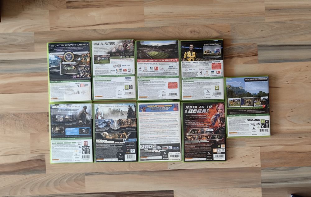 Xbox360 Watch Dogs Saints Row Assassins Creed Tekken xbox 360