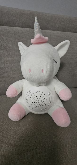 Плюшена играчка с проектор/музика"Еднорог Chipolino"