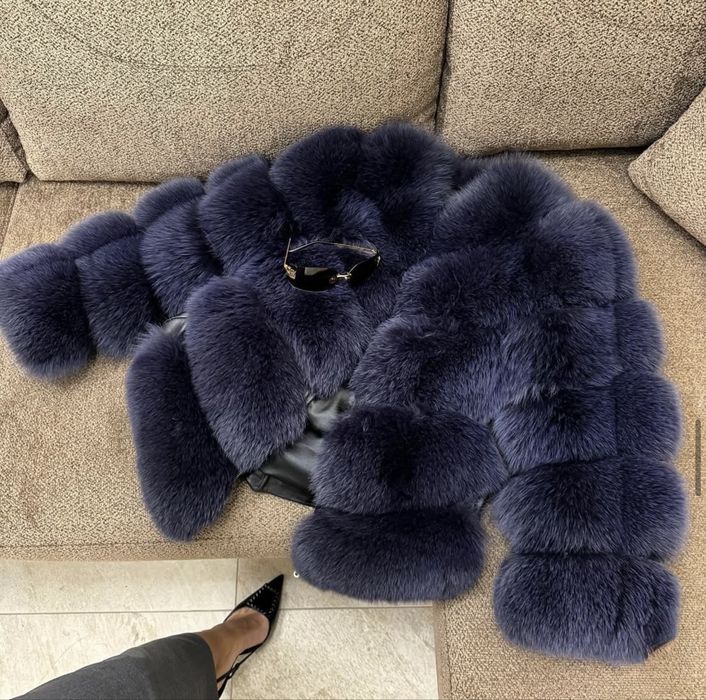 Най- висок клас палта от естесъвен косъм лисица!