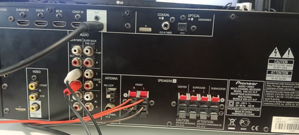Amplificator/receiver Pioneer VSX321K-P