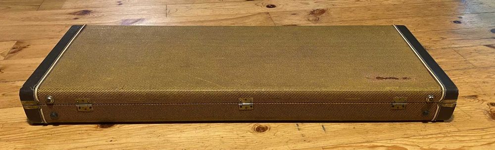 1980's Charvel Tweed Electric Guitar case