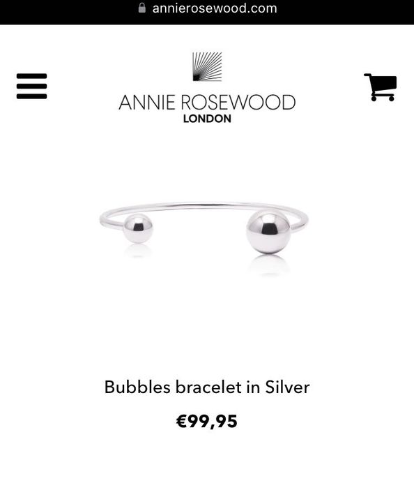 Родирана гривна с обеци Annie Rosewood НАМАЛЕНИЕ!