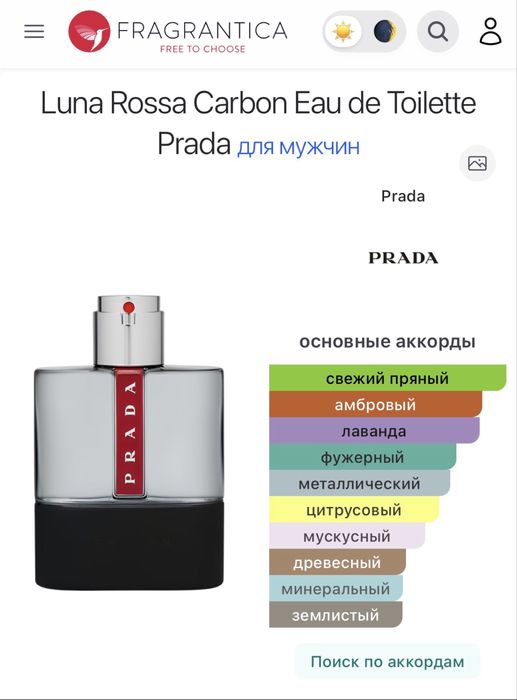 Prada Luna Rossa Carbon