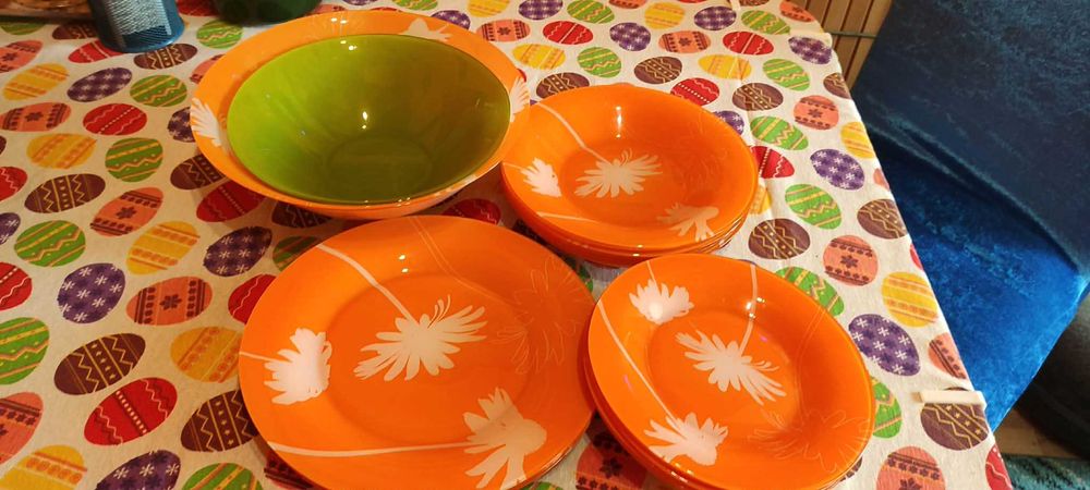 Сервиз за хранене Luminarc Thais Orange-18 части