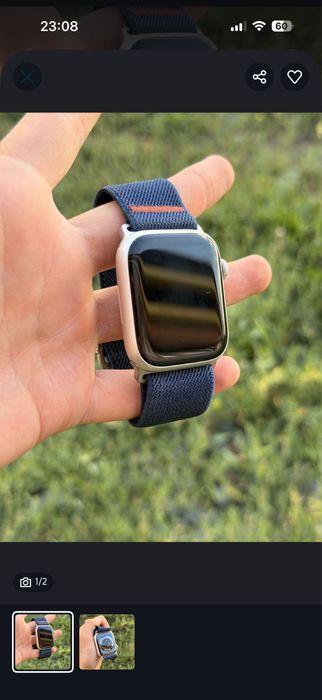 Продам Apple watch 7 45mm 32gb