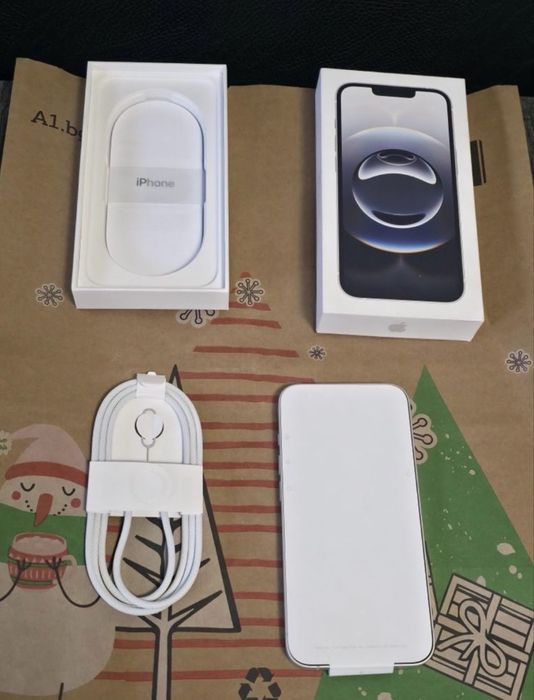 ЧИСТО НОВ 128GB iPhone 16e | 16 e Гаранция A1 2027г. White | Бял