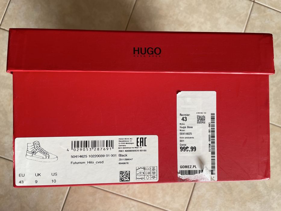 Мъжки обувки Hugo Boss Futurism High Top