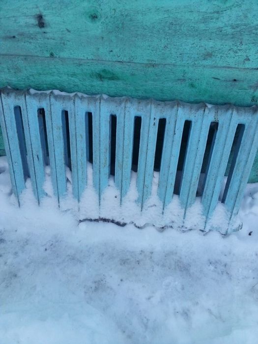 Печь котёл батареи чугунные