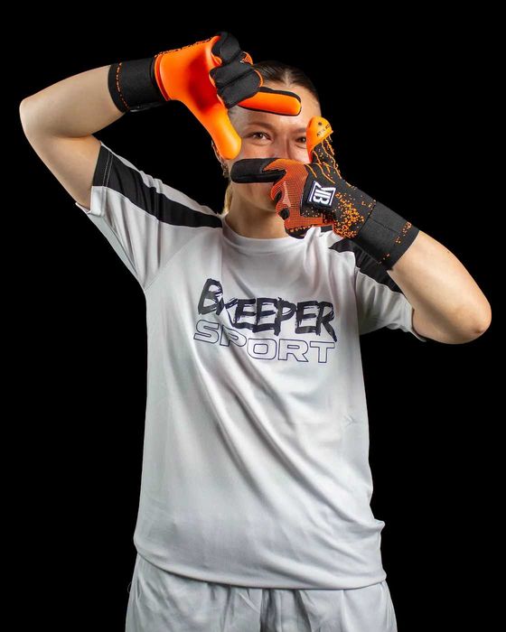 Вратарски ръкавици Bkeeper ATIK #26 Orange размер 6