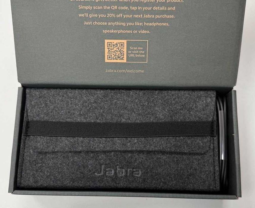 Headset слушалки с микрофон Jabra Evolve2 65 Flex MS + Wireless Charging