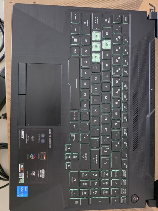 Laptop Asus TUF F15 i5 24RAM 1.5tb SSD