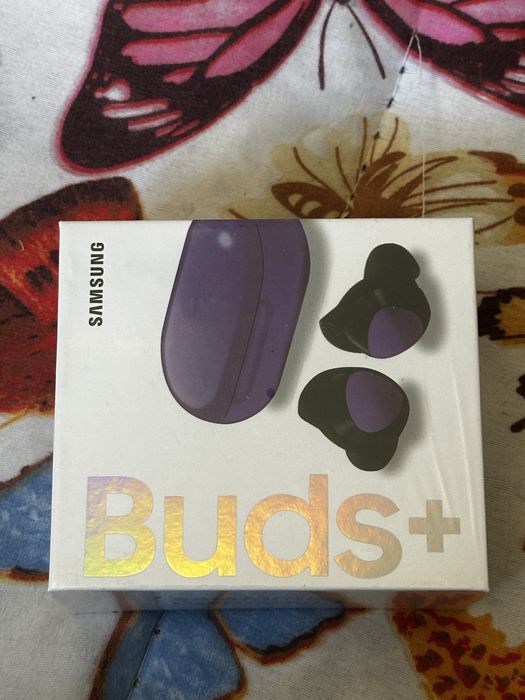 Samsung Galaxy Buds + (Plus) Earbuds, Purple color