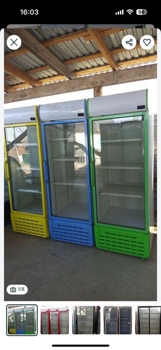 Холодильники рабочие б.у