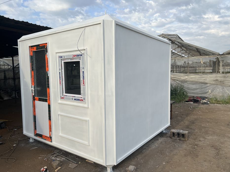 Будка для охраны budka qorovul xona КПП butka бутка офисы для продаж