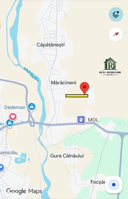 Teren Maracineni ideal investitii - 13 euro/mp!