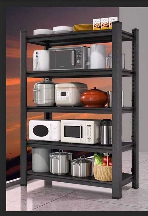 Oshxona va ombor uchun stellaj / etajerka/ po‘lat oshxona polkasi