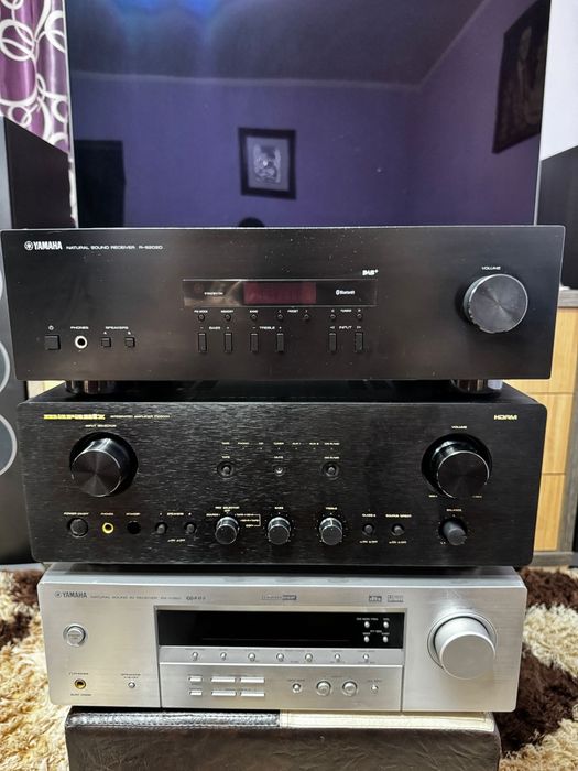 Marantz PM 8000, Yamaha RX-V350, Yamaha  R-S202D