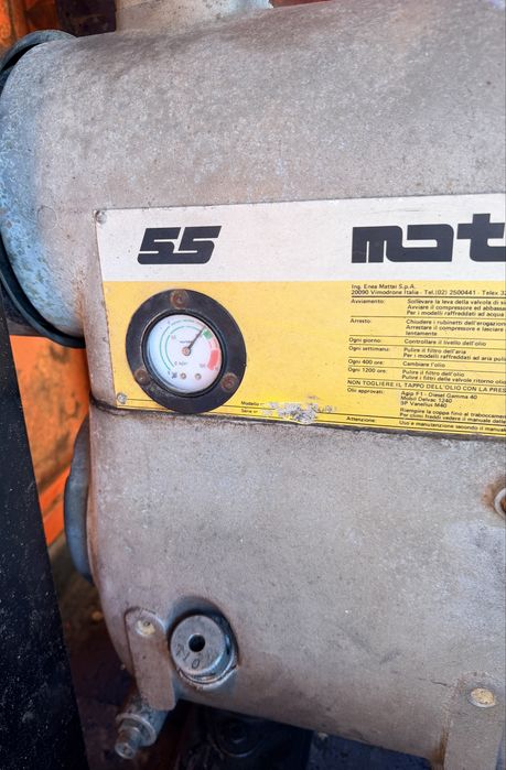 Motocompresor Aer  Mattei 55 -Motor Ruggerini