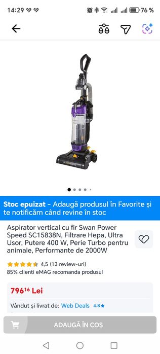 Aspirator Swan Power