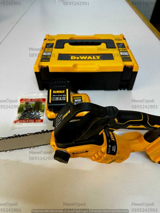 Акумулаторна Резачка DeWalt 36v 8Ah Девалт кастрачка с резервоар 30см