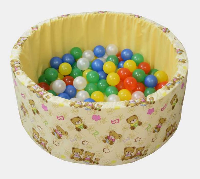 Манеж сухой бассейн-30х85 см. 100 шарик и Доставка бесплатно
