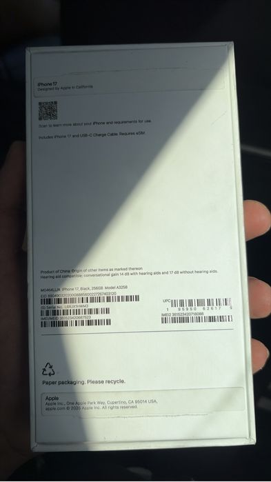 Iphone 17 256gb