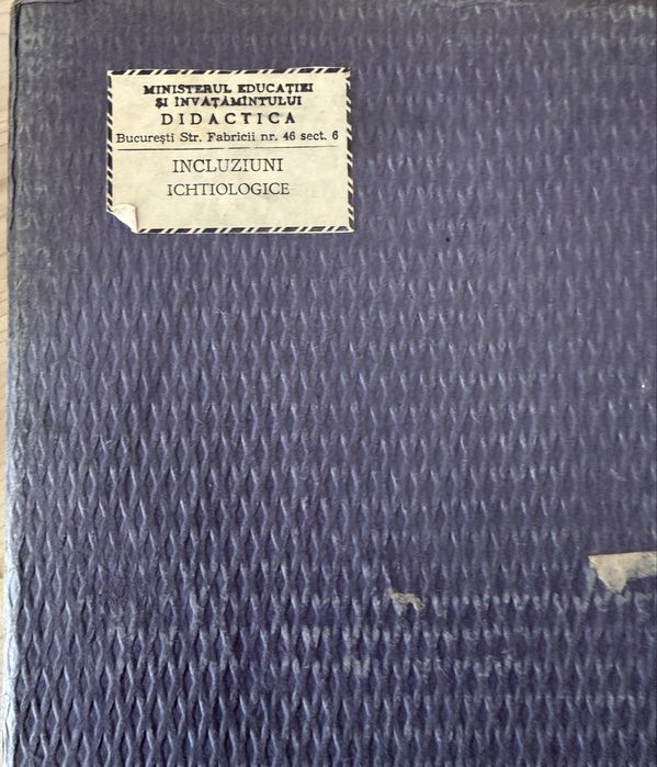 INCLUZIUNI ICHTIOLOGICE diferite specii de pesti