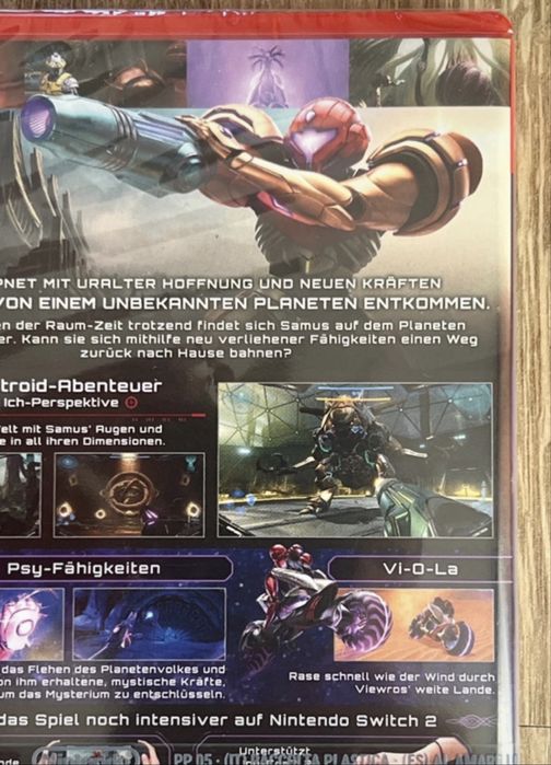 Metroid  Nintendo Switch 2(jocul este nou, sigilat)