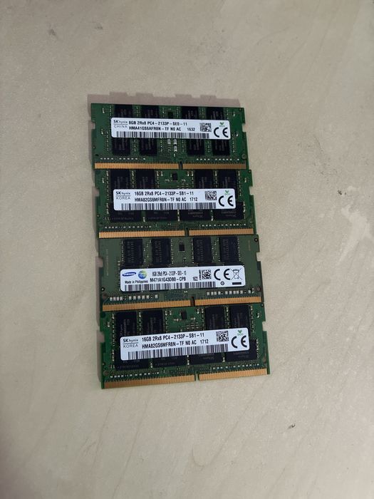 Memorie ram ddr4 8/16/32 gb