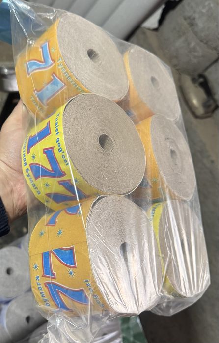 Туалетная бумага оқ, серый, қора оптомга