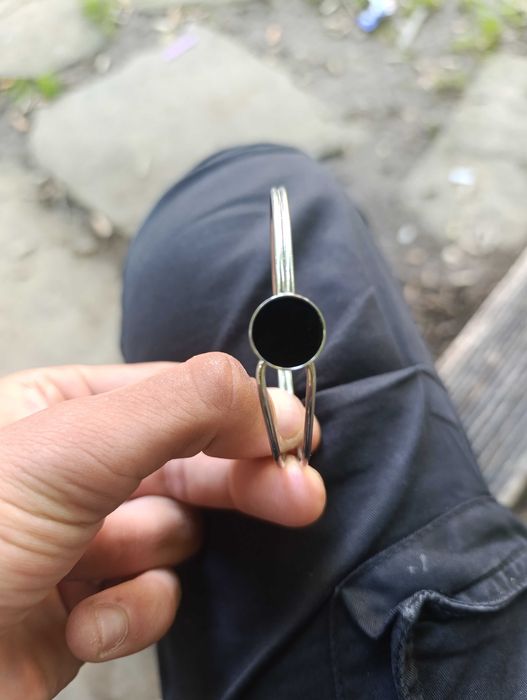 Гривна на SKAGEN с черна перла